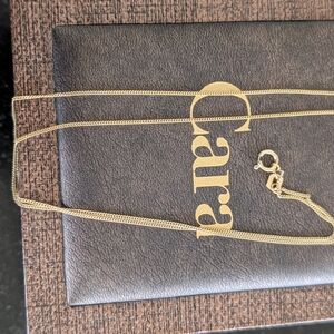 Gold Color Sterling Chain